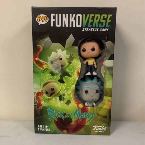 Funko Other - Funkoverse: Rick & Morty 100 2-Pack Board Game, 2 players